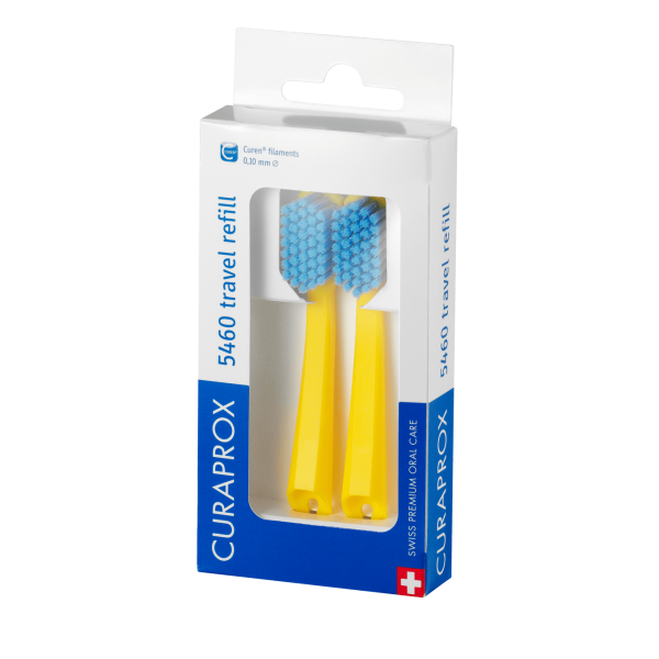 KIT VIAGEM CURAPROX REFIL COM 02 ESCOVAS 5460