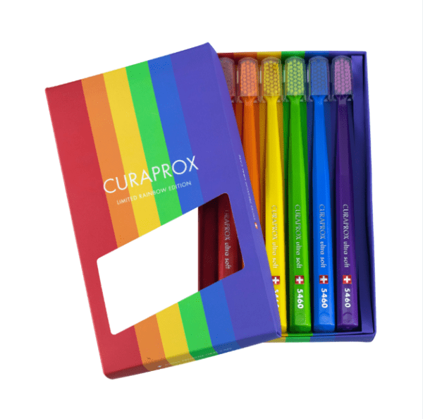 ESCOVA DENTAL CURAPROX ADULTO ULTRA MACIA 5460 RAINBOW